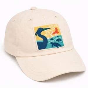 bici logo hat light beige