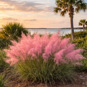 muhley pink grass